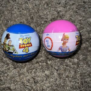 2 Disney Pixar Toy Story 4 Ball Of Fun 5 Surprises Inside‎ Stocking Stuffing